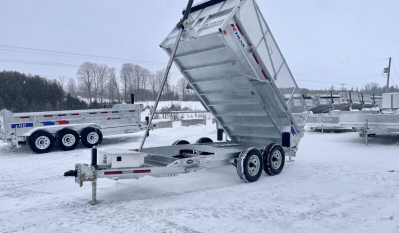 
								2026 K-Trail 6x12ft High Side Dump Trailer 9,990lbs full									