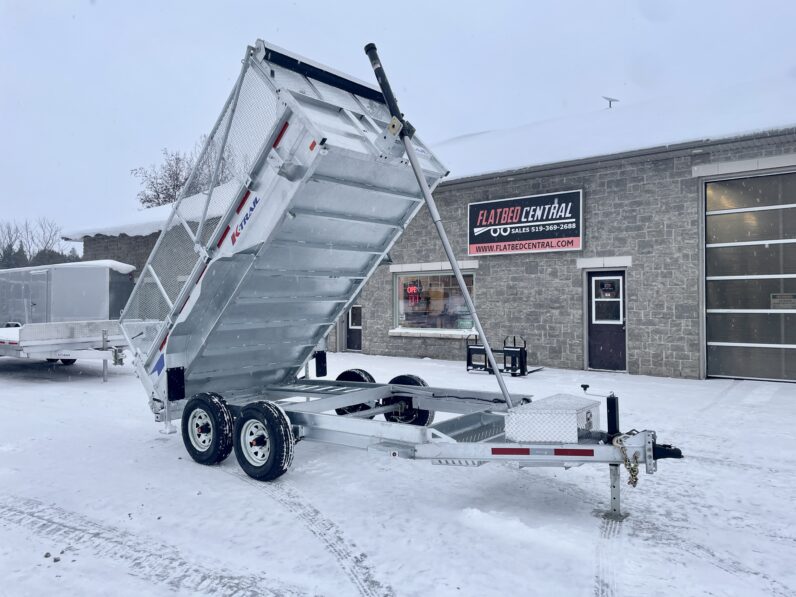 
								2026 K-Trail 6x12ft High Side Dump Trailer 9,990lbs full									