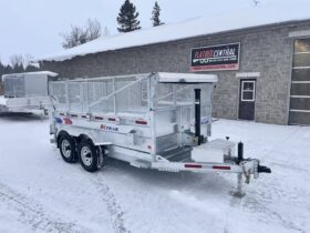 2026 K-Trail 6x12ft High Side Dump Trailer 9,990lbs