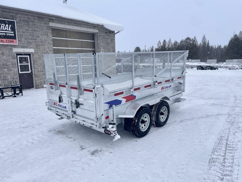 
								2026 K-Trail 6x12ft High Side Dump Trailer 9,990lbs full									
