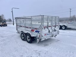 2026 K-Trail 6x12ft High Side Dump Trailer 9,990lbs