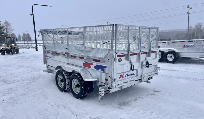 
								2026 K-Trail 6x12ft High Side Dump Trailer 9,990lbs full									