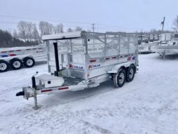 2026 K-Trail 6x12ft High Side Dump Trailer 9,990lbs