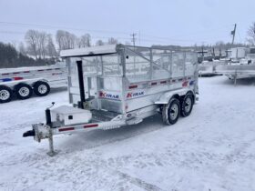 2026 K-Trail 6x12ft High Side Dump Trailer 9,990lbs