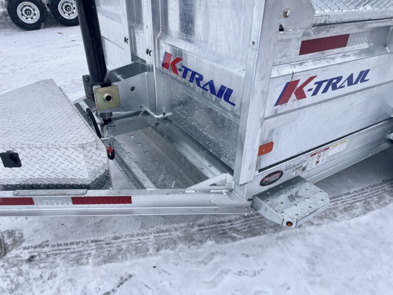 
								2026 K-Trail 6x12ft High Side Dump Trailer 9,990lbs full									