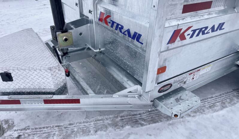
								2026 K-Trail 6x12ft High Side Dump Trailer 9,990lbs full									