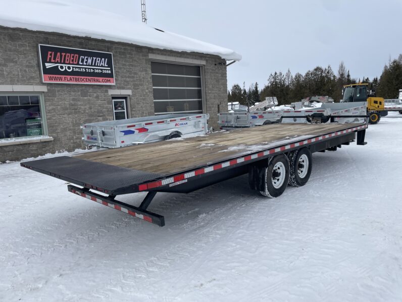 
								2022 Canada Trailers 102”x24ft Tilt Trailer 15,120lbs full									