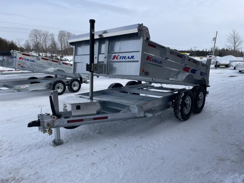 
								2026 K-Trail 82”x12ft Dump Trailer 14,000lbs full									