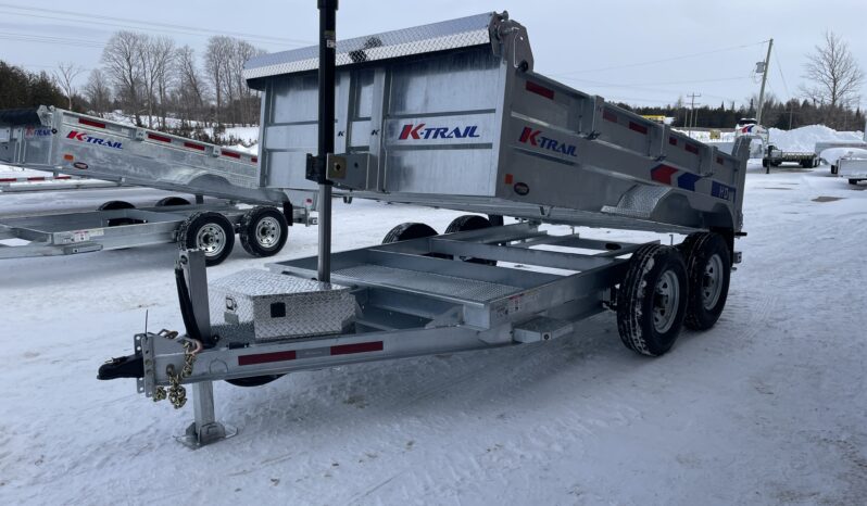 
								2026 K-Trail 82”x12ft Dump Trailer 14,000lbs full									