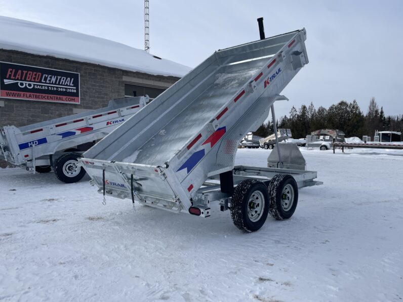 
								2026 K-Trail 6x12ft Economy Dump Trailer 9,990lbs full									
