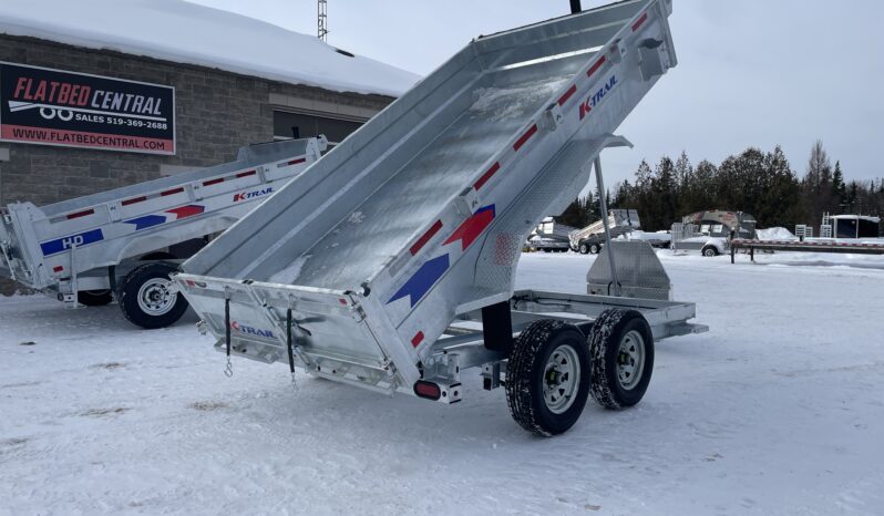 
								2026 K-Trail 6x12ft Economy Dump Trailer 9,990lbs full									