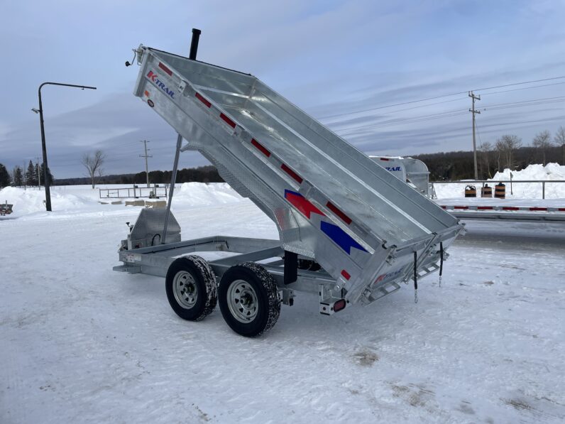 
								2026 K-Trail 6x12ft Economy Dump Trailer 9,990lbs full									