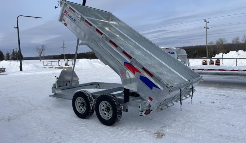 
								2026 K-Trail 6x12ft Economy Dump Trailer 9,990lbs full									
