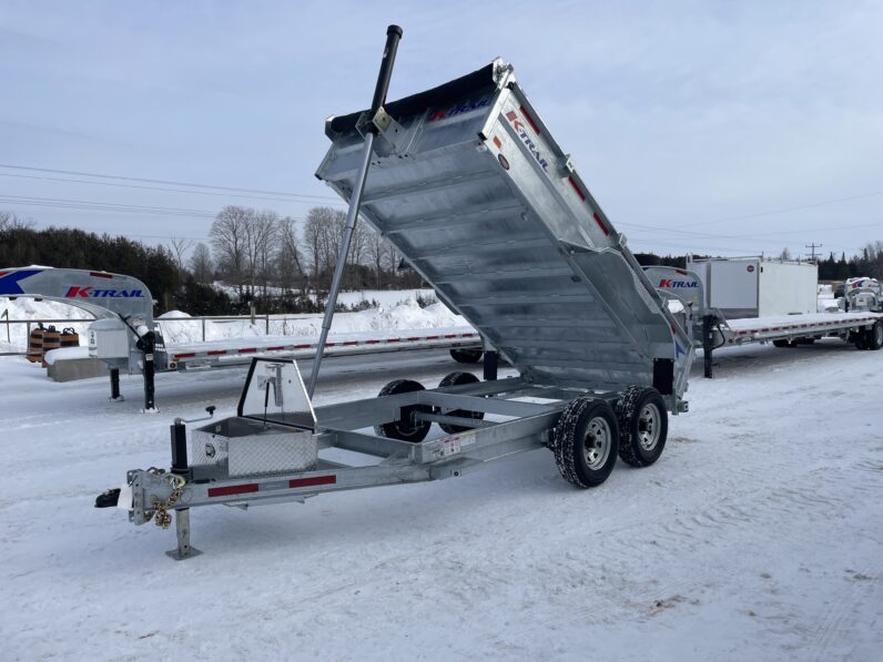 
								2026 K-Trail 6x12ft Economy Dump Trailer 9,990lbs full									