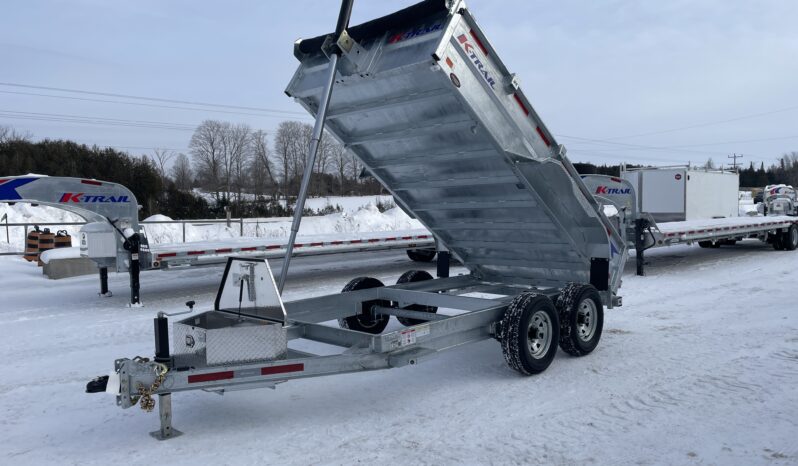 
								2026 K-Trail 6x12ft Economy Dump Trailer 9,990lbs full									