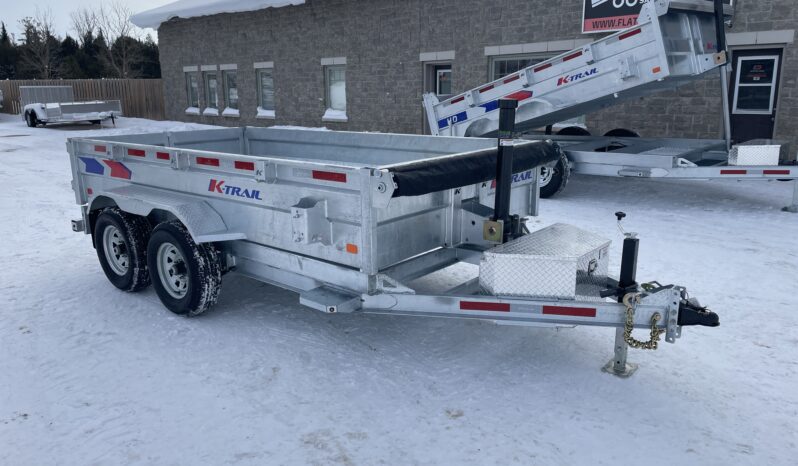 
								2026 K-Trail 6x12ft Economy Dump Trailer 9,990lbs full									
