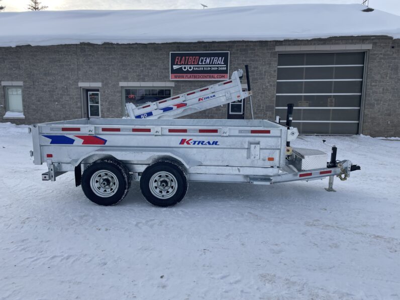 
								2026 K-Trail 6x12ft Economy Dump Trailer 9,990lbs full									