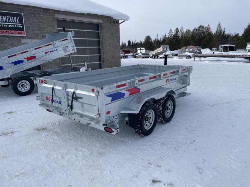 
								2026 K-Trail 6x12ft Economy Dump Trailer 9,990lbs full									