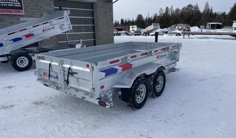 
								2026 K-Trail 6x12ft Economy Dump Trailer 9,990lbs full									