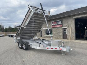 2026 Enbeck 80″x14ft Aluminum Dump Trailer 14,000lbs