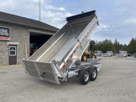 2026 Enbeck 80″x14ft Aluminum Dump Trailer 14,000lbs