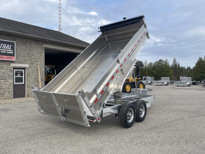 
								2026 Enbeck 80″x14ft Aluminum Dump Trailer 14,000lbs full									