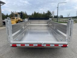 2026 Enbeck 80″x14ft Aluminum Dump Trailer 14,000lbs