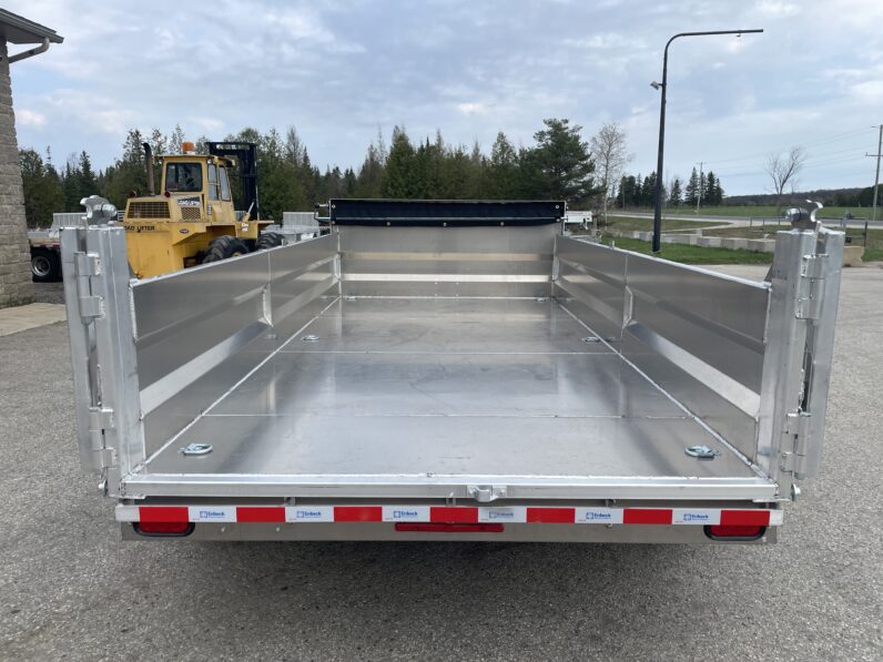
								2026 Enbeck 80″x14ft Aluminum Dump Trailer 14,000lbs full									