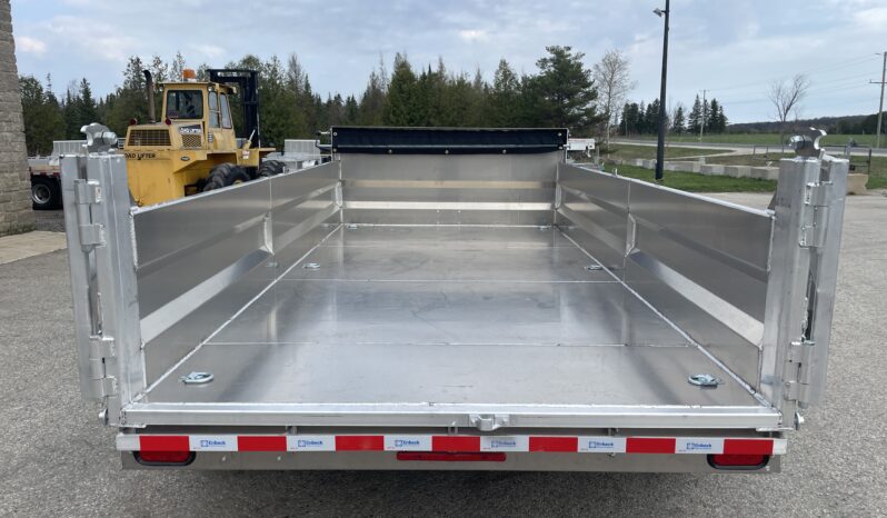 
								2026 Enbeck 80″x14ft Aluminum Dump Trailer 14,000lbs full									