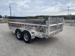 2026 Enbeck 80″x14ft Aluminum Dump Trailer 14,000lbs