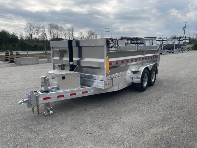 
								2026 Enbeck 80″x14ft Aluminum Dump Trailer 14,000lbs full									