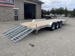 2026 One-Sixteen 82″x22 2ft Beavertail Car/Equipment Trailer 21,000lbs