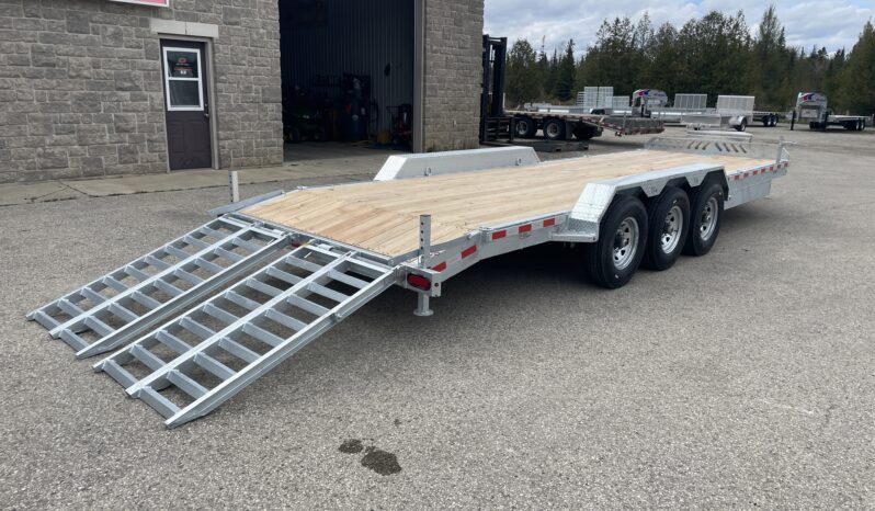 
								2026 One-Sixteen 82″x22 2ft Beavertail Car/Equipment Trailer 21,000lbs full									