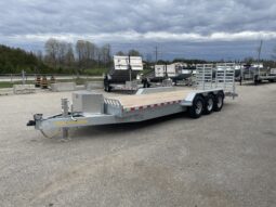 2026 One-Sixteen 82″x22 2ft Beavertail Car/Equipment Trailer 21,000lbs