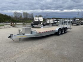 2026 One-Sixteen 82″x22 2ft Beavertail Car/Equipment Trailer 21,000lbs