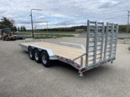2026 One-Sixteen 82″x22 2ft Beavertail Car/Equipment Trailer 21,000lbs