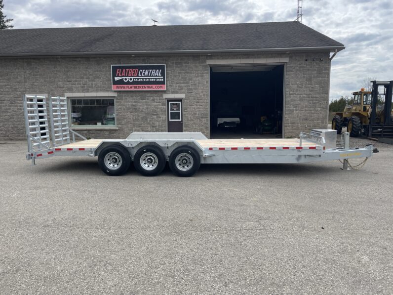 
								2026 One-Sixteen 82″x22 2ft Beavertail Car/Equipment Trailer 21,000lbs full									