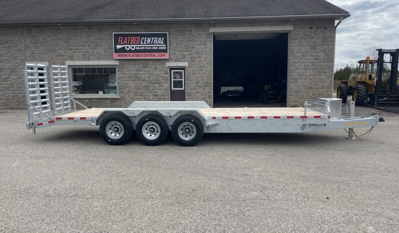 
								2026 One-Sixteen 82″x22 2ft Beavertail Car/Equipment Trailer 21,000lbs full									