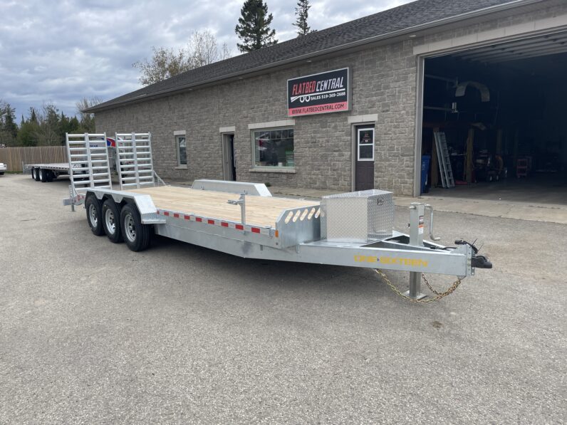 
								2026 One-Sixteen 82″x22 2ft Beavertail Car/Equipment Trailer 21,000lbs full									