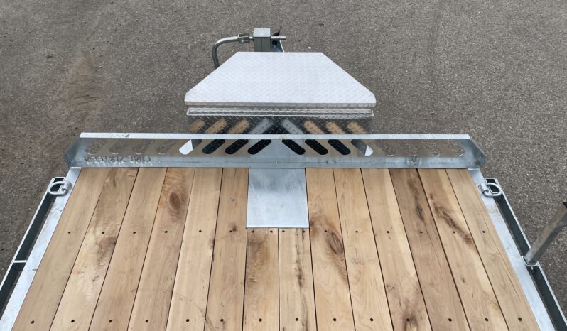 
								2026 One-Sixteen 82″x22 2ft Beavertail Car/Equipment Trailer 21,000lbs full									