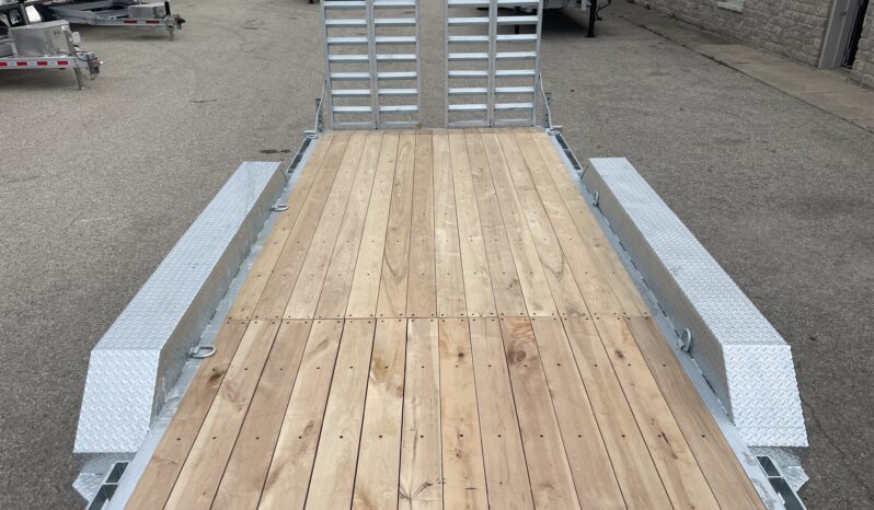 
								2026 One-Sixteen 82″x22 2ft Beavertail Car/Equipment Trailer 21,000lbs full									