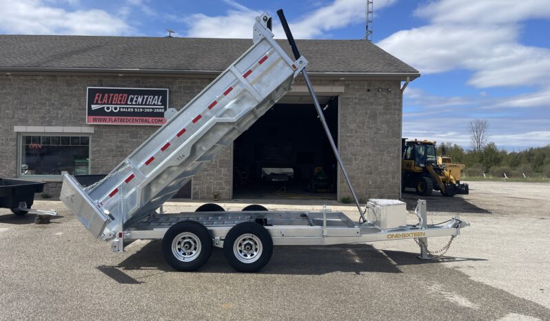 
								2026 One-Sixteen 6x12ft Dump Trailer 10,420lbs full									