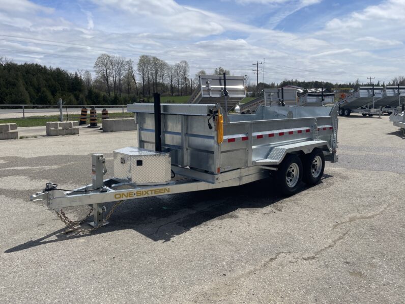 
								2026 One-Sixteen 6x12ft Dump Trailer 10,420lbs full									