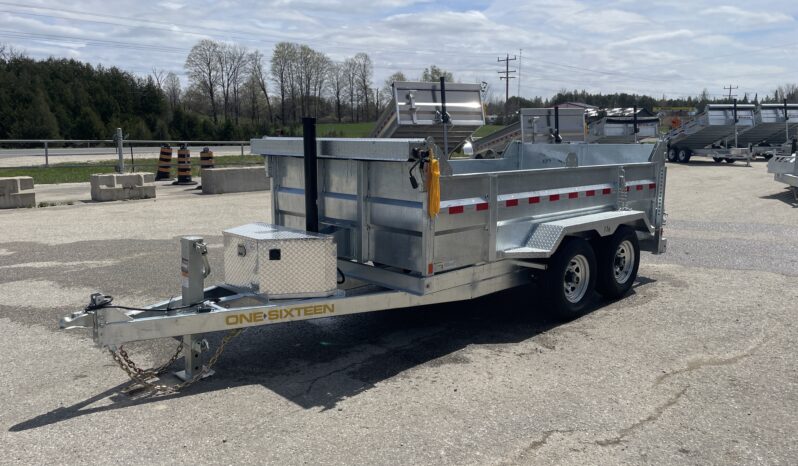 
								2026 One-Sixteen 6x12ft Dump Trailer 10,420lbs full									