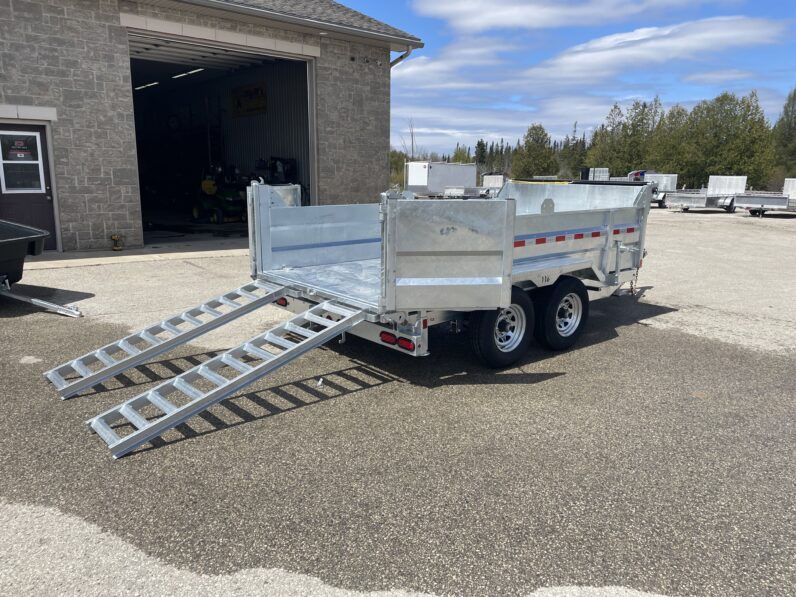 
								2026 One-Sixteen 6x12ft Dump Trailer 10,420lbs full									