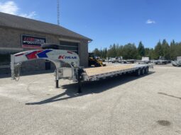 2026 K-Trail 35 5ft Beavertail Gooseneck Flatbed 35,250lbs