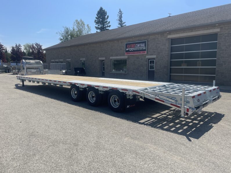 
								2026 K-Trail 35 5ft Beavertail Gooseneck Flatbed 35,250lbs full									