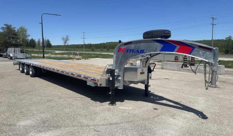 
								2026 K-Trail 35 5ft Beavertail Gooseneck Flatbed 35,250lbs full									