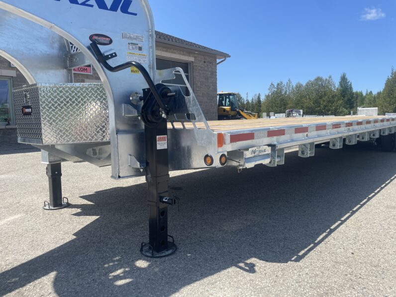
								2026 K-Trail 35 5ft Beavertail Gooseneck Flatbed 35,250lbs full									
