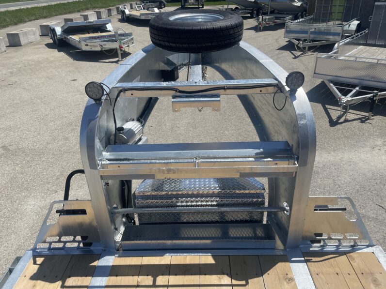 
								2026 K-Trail 35 5ft Beavertail Gooseneck Flatbed 35,250lbs full									